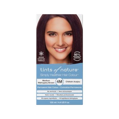 Tints of Nature Permanent Hair Colour 4M (Medium Mahogany Brown)